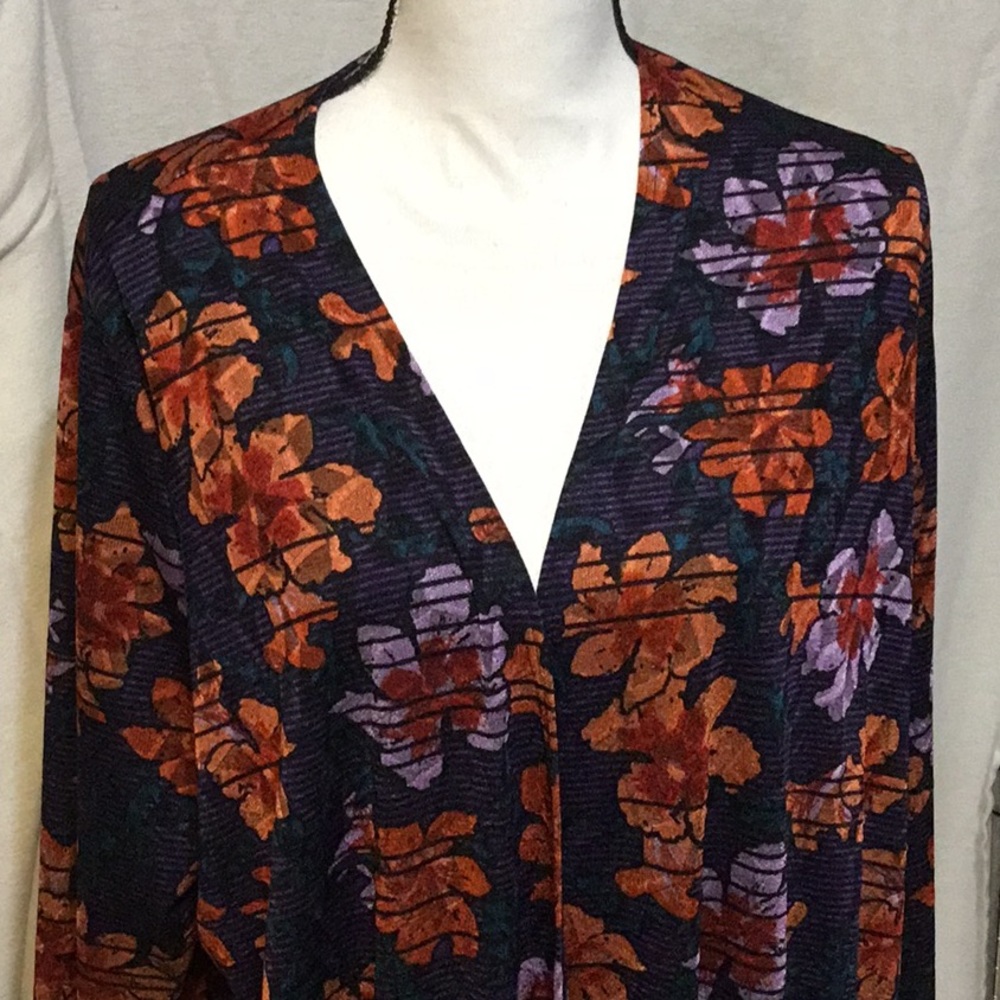 NWT Lularoe Sarah long duster with pockets xl